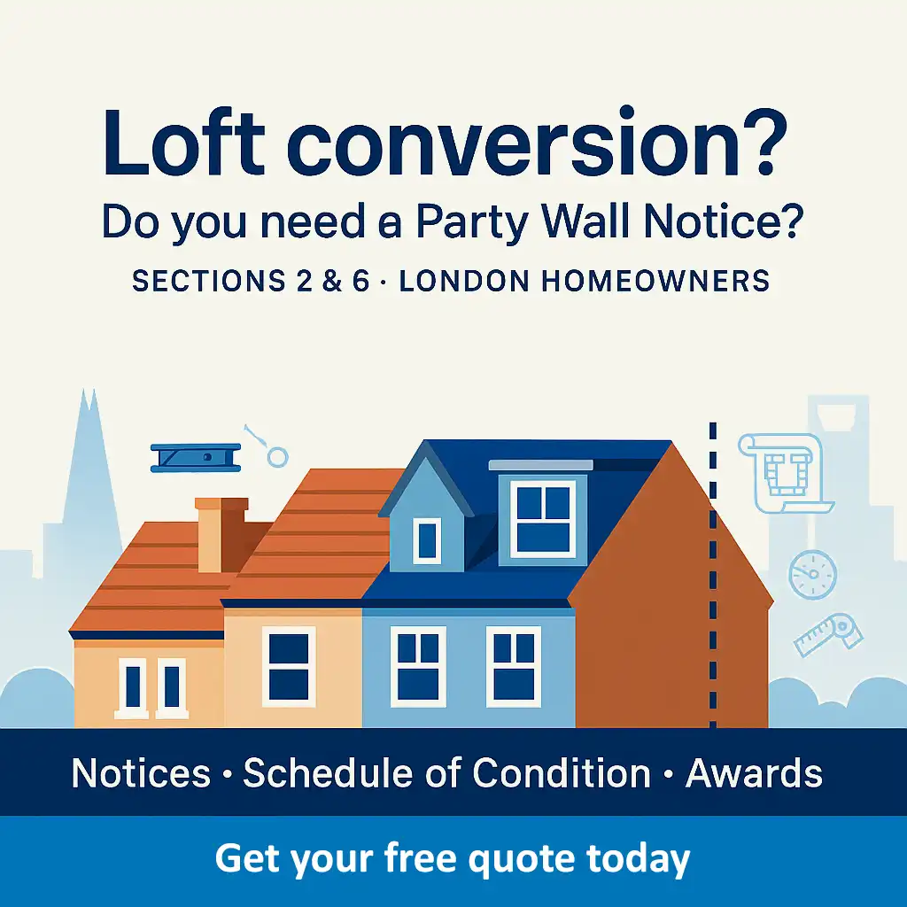 Party Wall Notice for Loft Conversions
